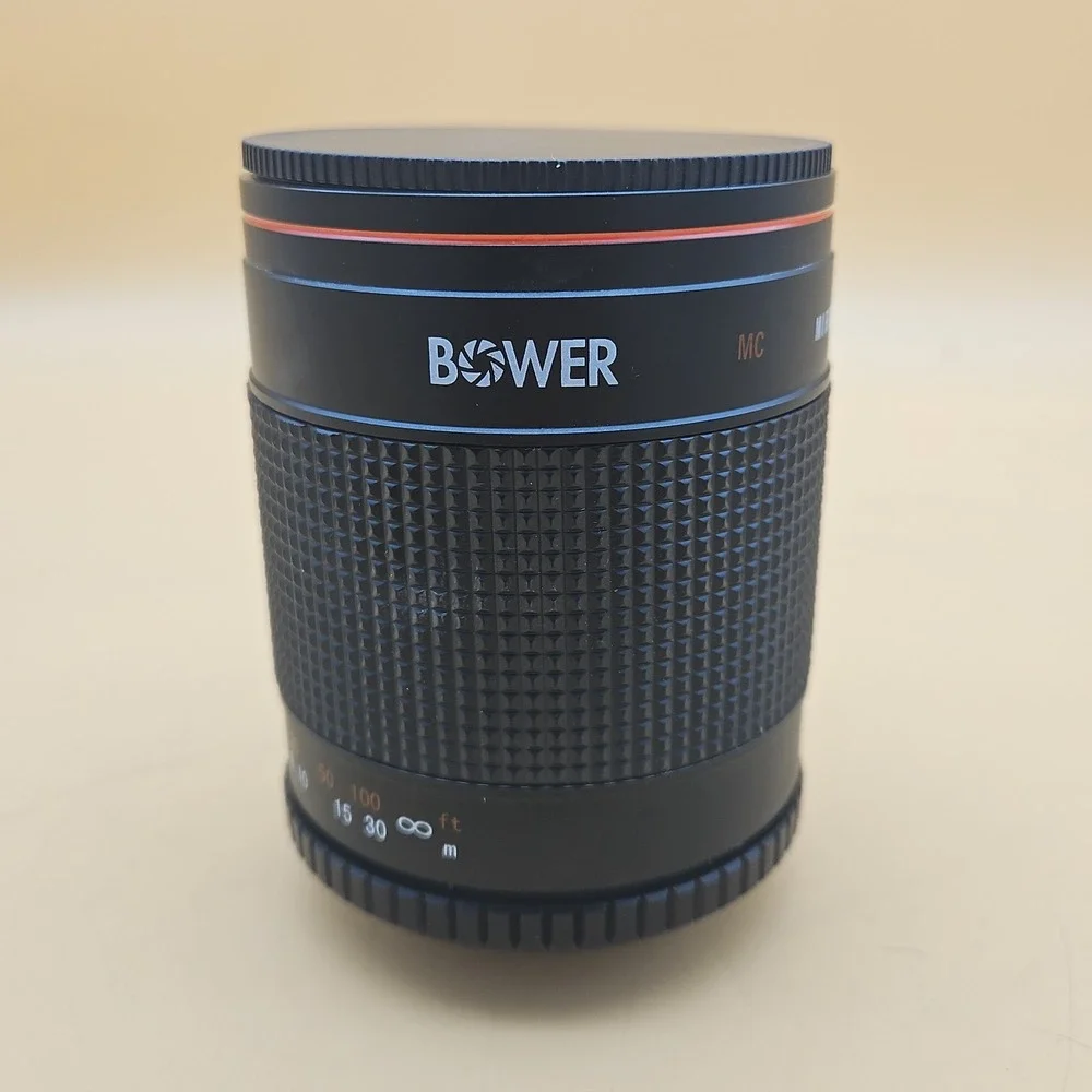 Bower Mirror Lens F=500mm MC 1:8.0 32475 W/ Lens Caps